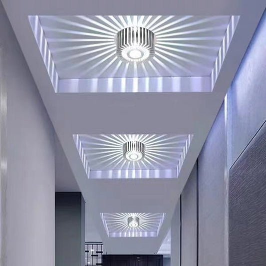 LED Indoor Lighting Energy Saving Ceiling Fixture Protect Eyes Ceiling Spotlights Easy Installation Durable for Bedroom Bathroom