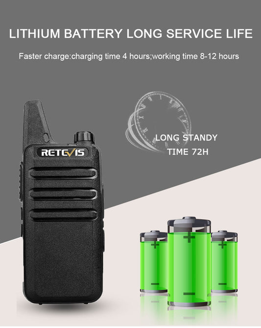 2 piece Mini Willkie Talkie Two-way Radio