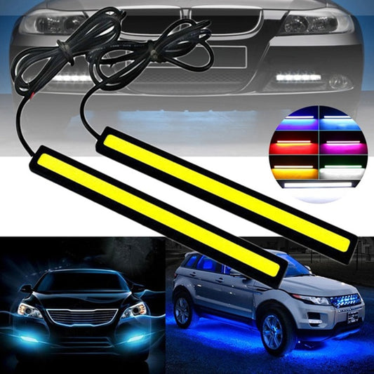 2Pcs Super Bright COB Daytime Running Light