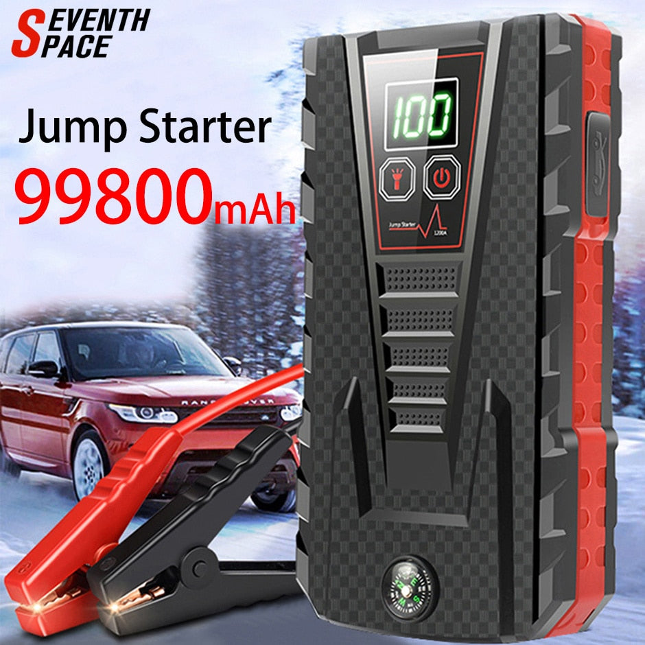 Car Jump Starter Power Bank 12V Portable Car Battery Booster