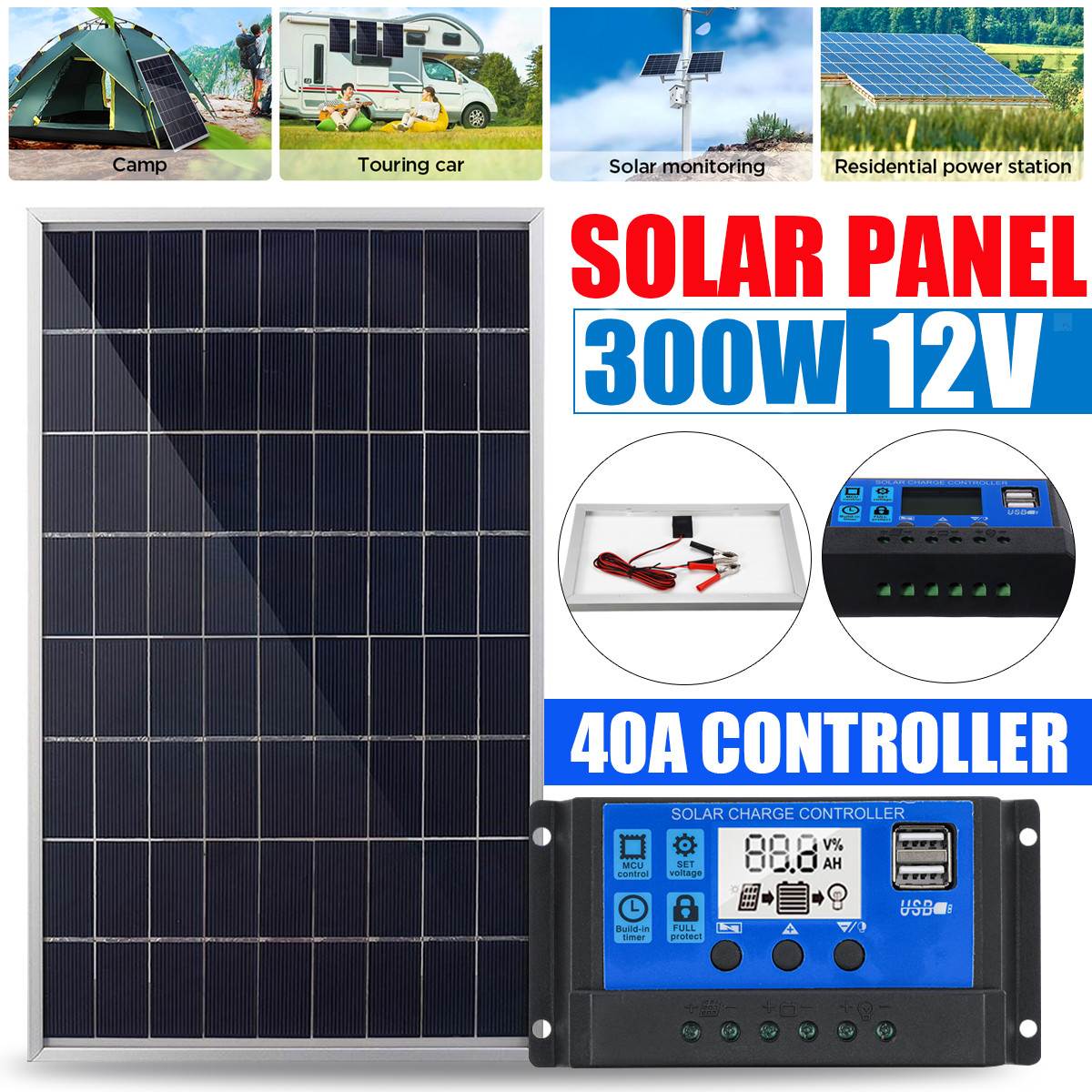 300Watt Solar Panel kit